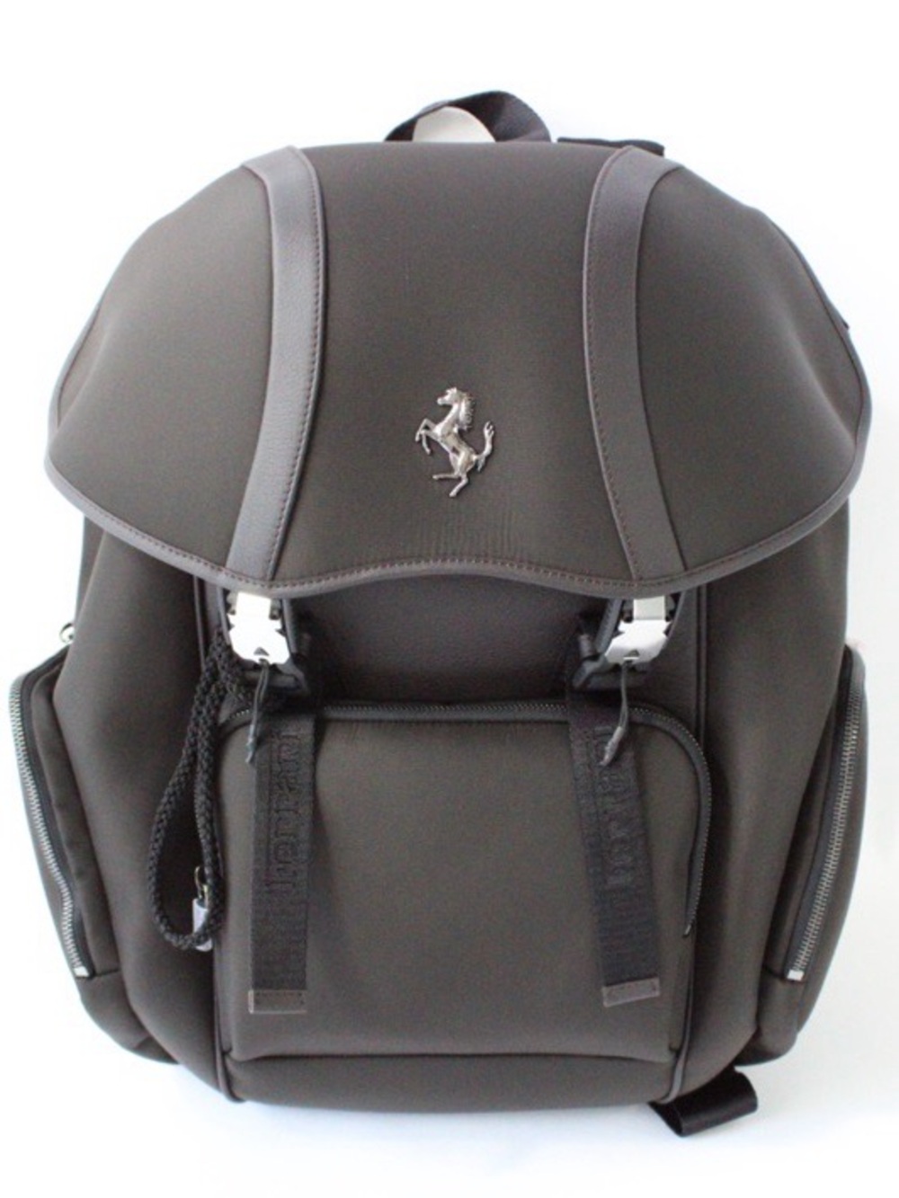 Ferrari Purosangue F175 Poltrona Frau
Leather Backpack Rucksack 
Black